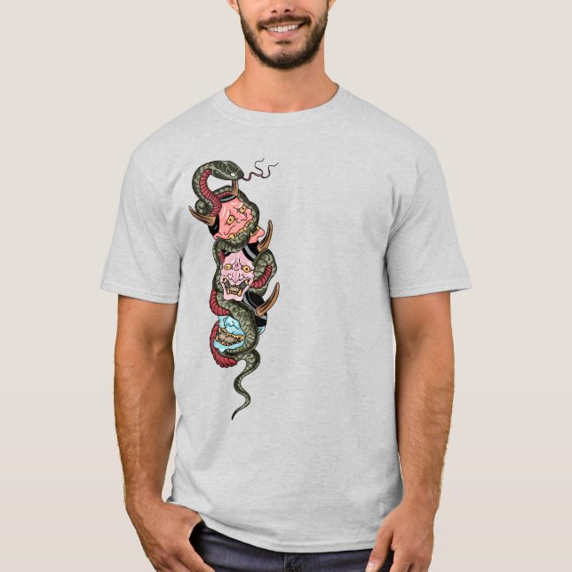 See no evil, speak no evil, hear no evil T-Shirt (Front)
