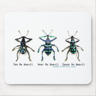 See No Weevil! Mouse Mat