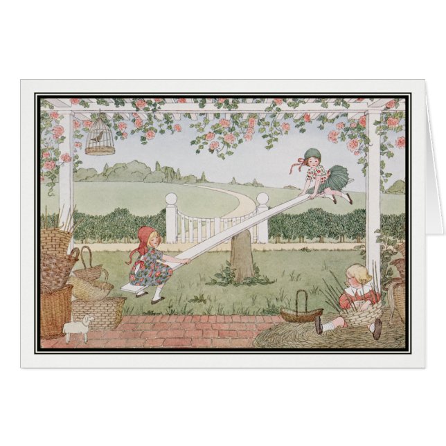 See-Saw, Marjorie Daw by H. Willebeek Le Mair (Front Horizontal)