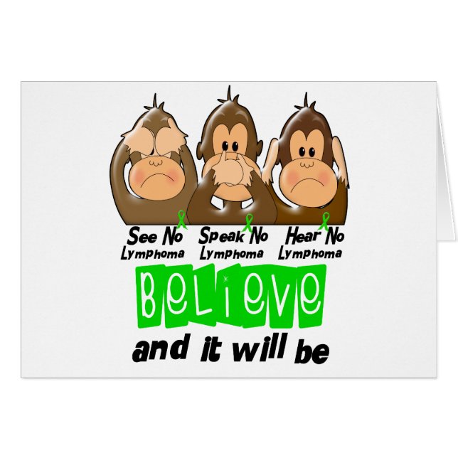 See Speak Hear No Non-Hodgkins Lymphoma 3 (Front Horizontal)