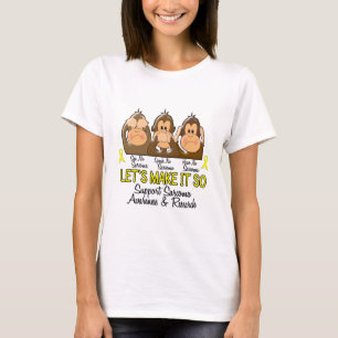 See Speak Hear No Sarcoma 2 T-Shirt