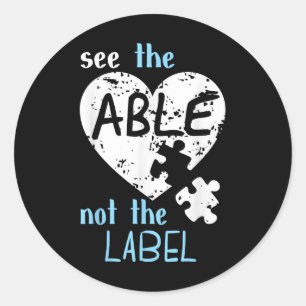See The Able Not The Label Autism Awareness Month