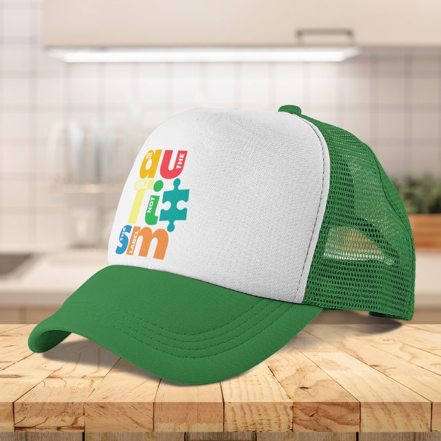See The Able Not the Label Autism Awareness Trucker Hat (See The Able Not the Label Autism Awareness Trucker Hat)