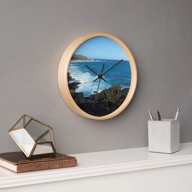 See the Beautiful Sea with Me Clock (Office)
