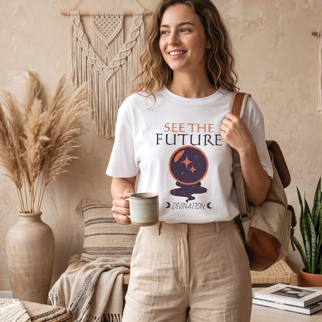 See The Future Crystal Ball Divination Halloween T-Shirt (Creator Uploaded)