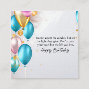 See the Light Birthday Discount Card