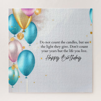 See the Light Birthday Jigsaw Puzzle