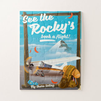 See The Rocky's "Book a flight!" Jigsaw Puzzle