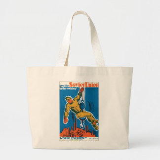 See the Soviet Union in the Making Large Tote Bag