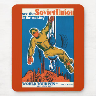 See the Soviet Union in the Making Mouse Mat