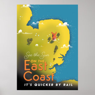 See the Sun on the East Coast. Poster