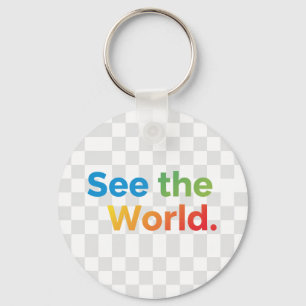See the World – Adventure Awaits Tee Key Ring