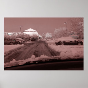 see the world through rose coloered glasses poster