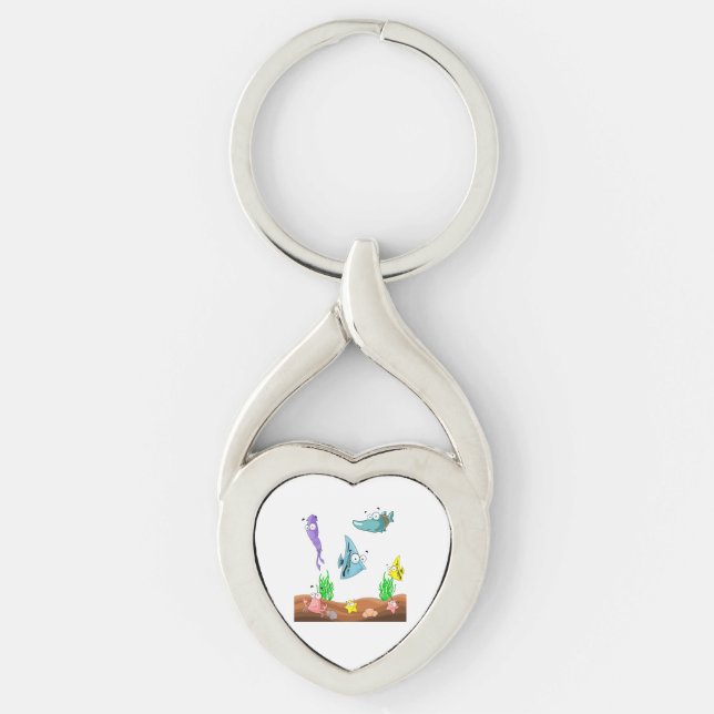 SEE WHAT'S UNDER SEA KEY RING (Front)