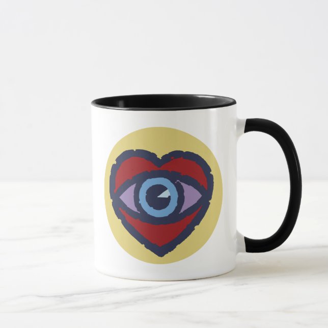 SEE WITH YOUR HEART V2 MUG (Right)