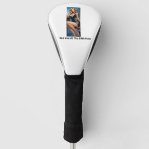 See You At The 19th Hole Golf Head Cover