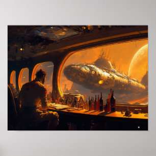 See You At The Space Bar #10 Poster