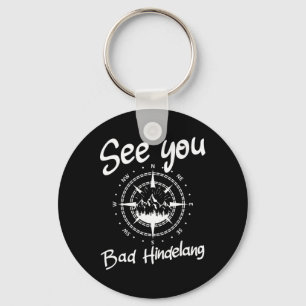 See You Hiking Bad Hindelang Germany Vacation Ski Key Ring