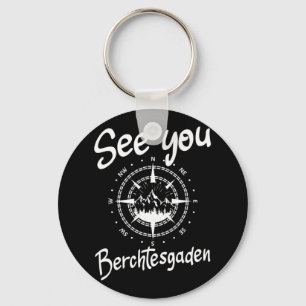 See You Hiking Berchtesgaden Germany Vacation Ski Key Ring