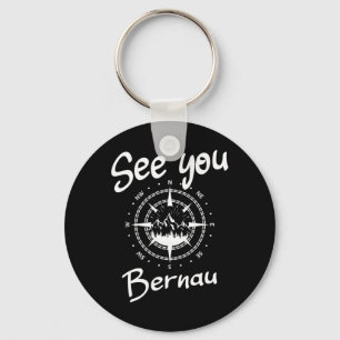 See You Hiking Bernau Germany Vacation Ski Comp 1 Key Ring