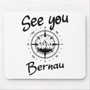 See You Hiking Bernau Germany Vacation Ski Comp  Mouse Mat