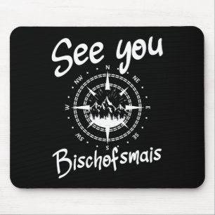 See You Hiking Bischofsmais Germany Vacation Ski C Mouse Mat