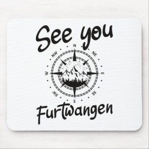 See You Hiking Furtwangen Germany Vacation Ski Com Mouse Mat