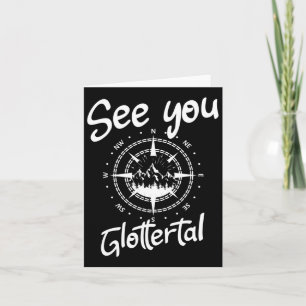 See You Hiking Glottertal Germany Vacation Ski Com Card