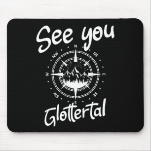 See You Hiking Glottertal Germany Vacation Ski Com Mouse Mat