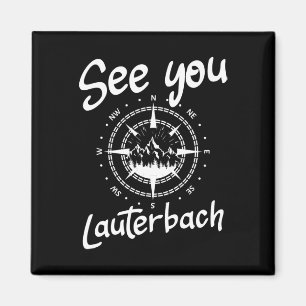 See You Hiking Lauterbach Germany Vacation Ski Com Magnet