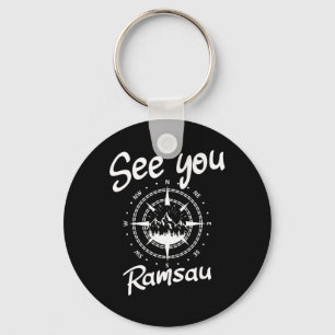 See You Hiking Ramsau Germany Vacation Ski Comp Key Ring