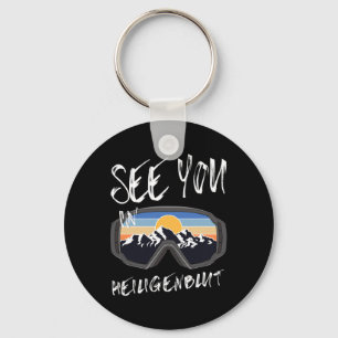See You In Heiligenblut Kärnten Vacation Ski Goggl Key Ring