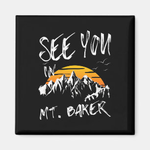 See You In Mt. Ker Usa Vacation Ski Magnet