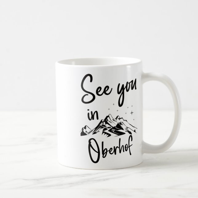 See You In Oberhof Germany Vacation Ski  Coffee Mug (Right)