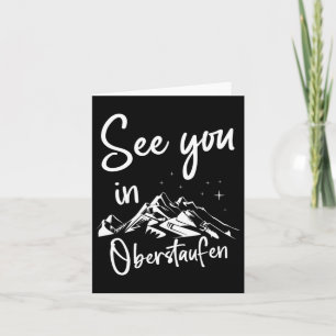 See You In Oberstaufen Germany Vacation Ski Card