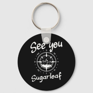 See You In Sugarloaf Usa Vacation Ski Comp  Key Ring