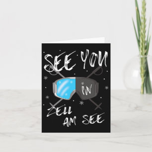 See You In Zell Am See Sheimerburger Land Vacation Card