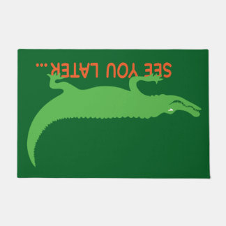 See You Later Alligator Doormat
