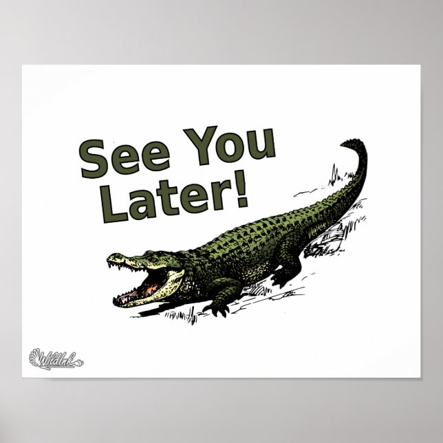 See You Later Alligator Poster (Front)