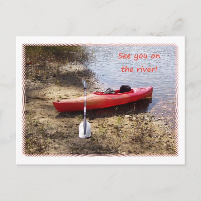 See You on the River Postcard (Front)