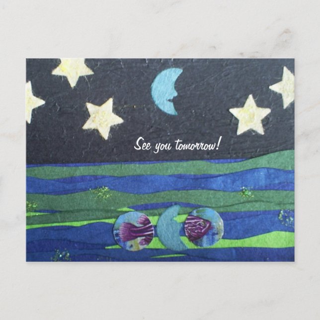 See You Tomorrow Postcard (Front)