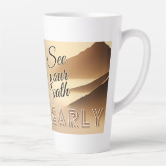 See Your Patch Clearly Latte Mug