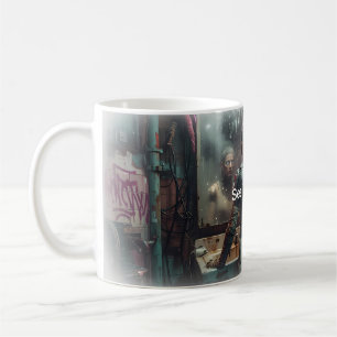 🤖 See Yourself Cyberpunk Android Mug
