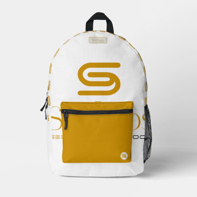 SEEBOOS  PRINTED BACKPACK (Front)