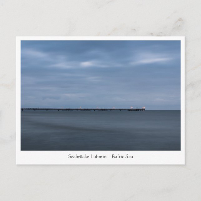 Seebrücke Lubmin Postcard (Front)