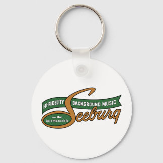 Seeburg 1000 Music Logo Keychain