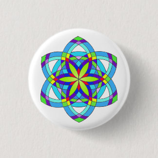 seed 4 3 cm round badge