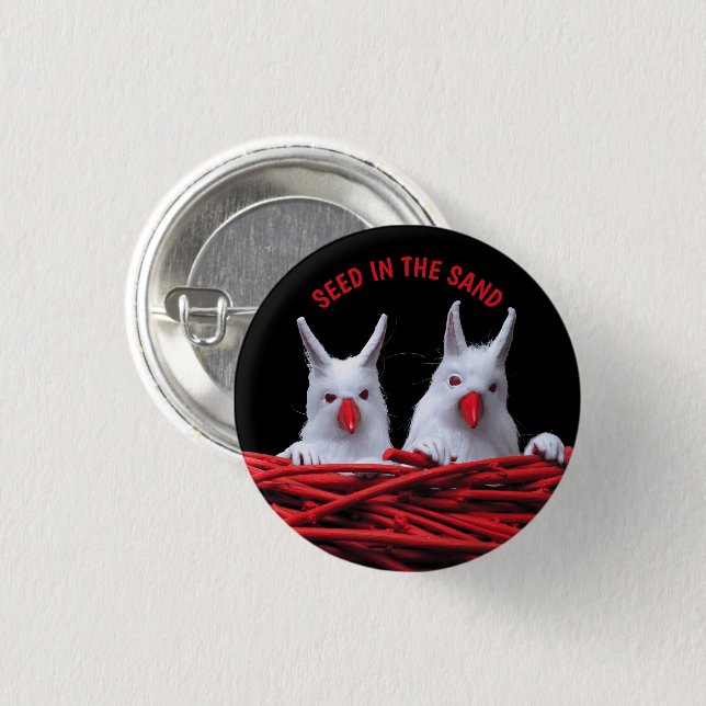 Seed in the Sand Button (Front & Back)