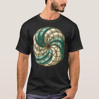 SEED OF LIFE TUBE TORUS SACRED GEOMETRY T-Shirt