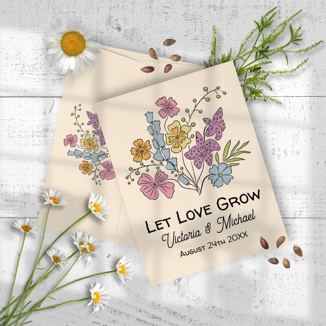 Seed packet Let love grow Envelope (Creator Uploaded)